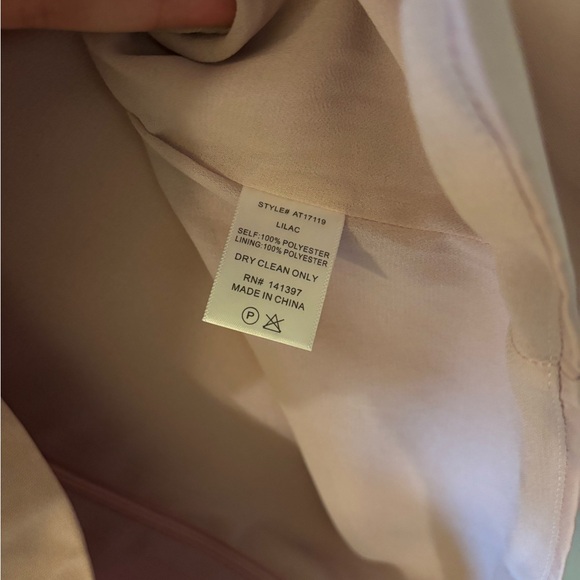 Astr Lilac Long Sleeve Blouse - Valentine’s Day, Romantic, Spring, Feminine - Picture 11 of 11